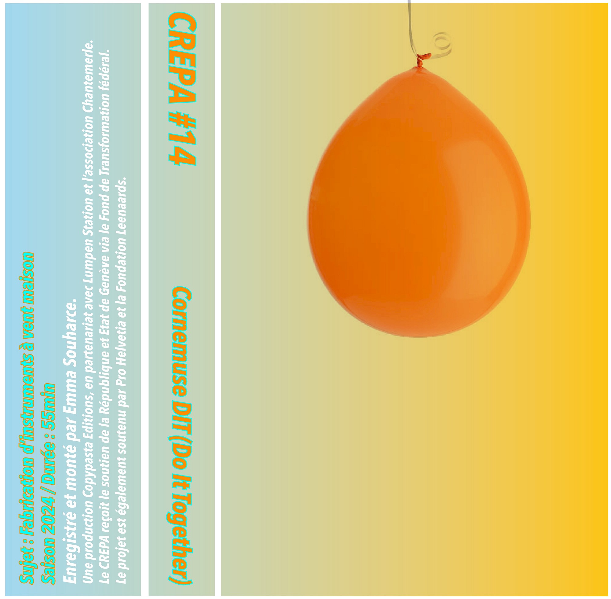CREPA: Cornemuse DIT (Do It Together) — Fabrication d’instruments à vent maison episode artwork